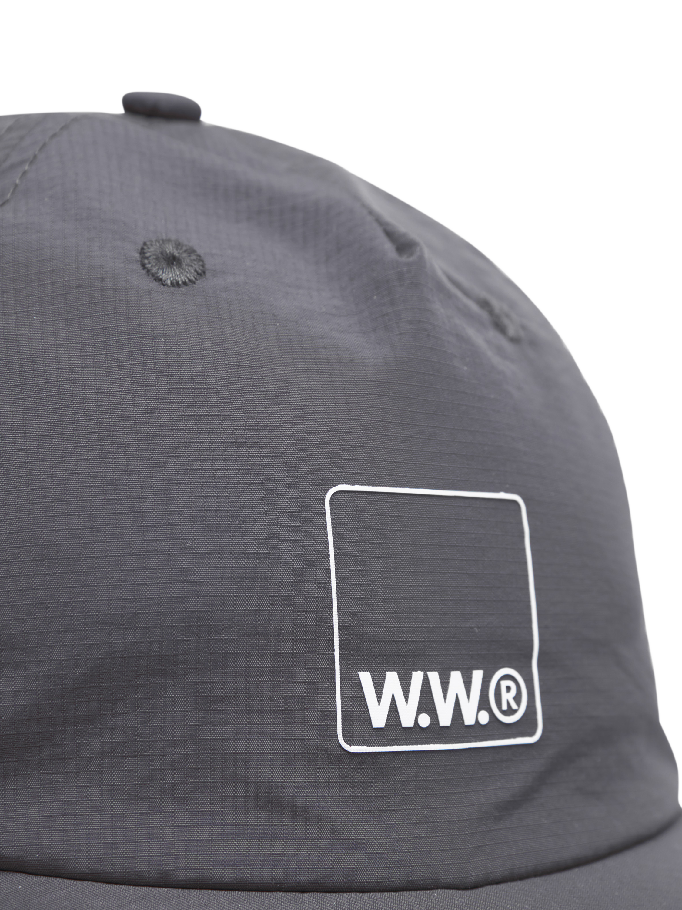 Product image 4 of 4, which shows WOOD WOOD Tech Baseball Cap, Black