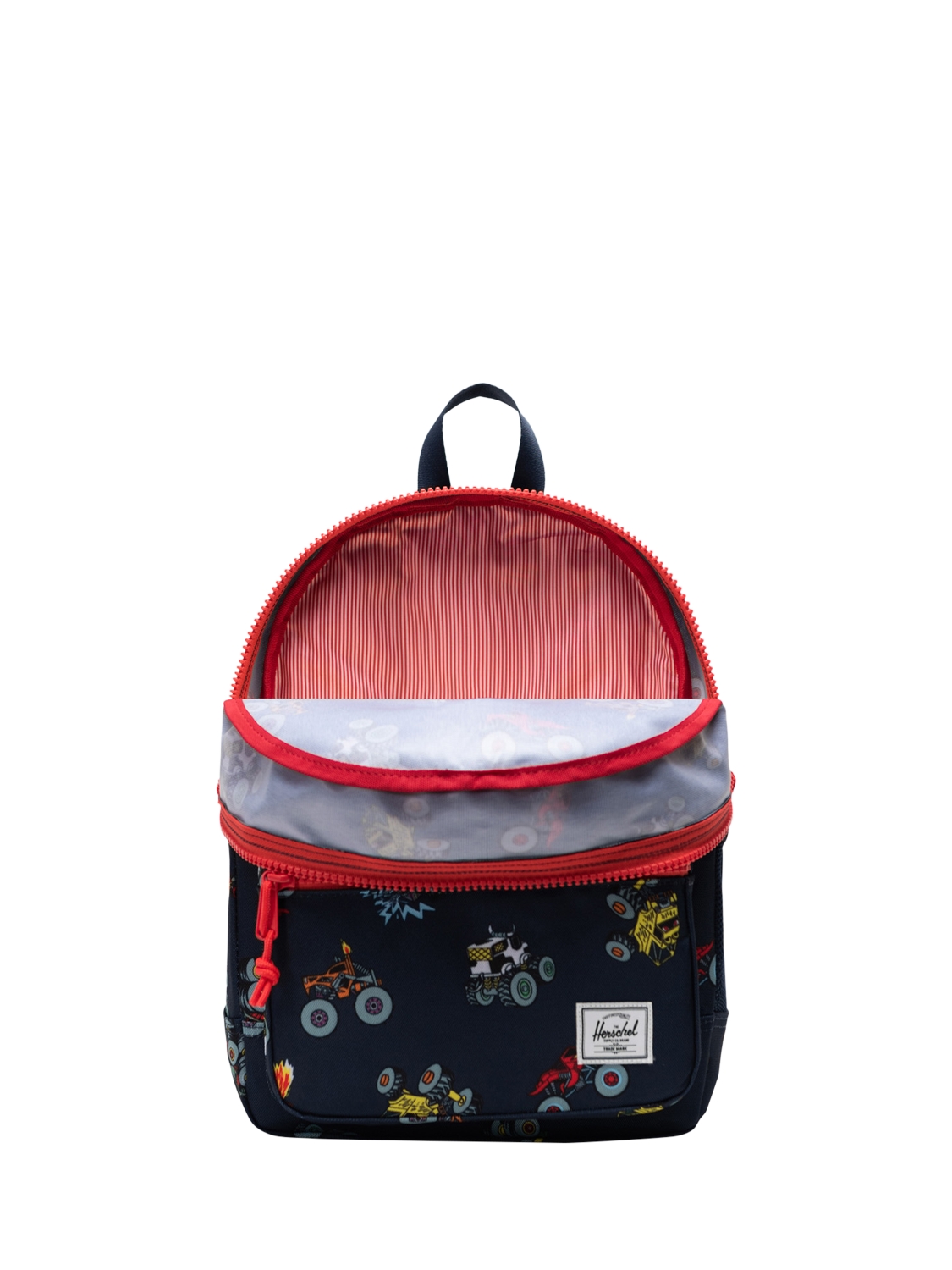 Product image 2 of 4, which shows Herschel Supply Co. Kids' Heritage Printed Backpack, Monster Truck