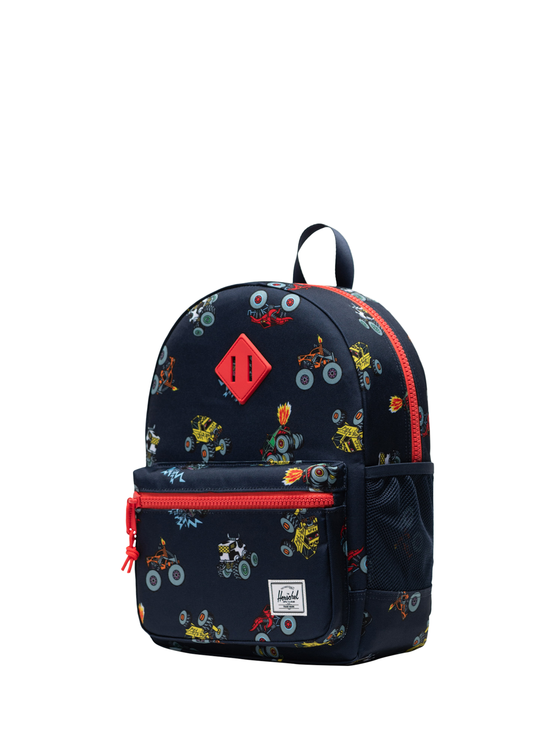 Product image 3 of 4, which shows Herschel Supply Co. Kids' Heritage Printed Backpack, Monster Truck