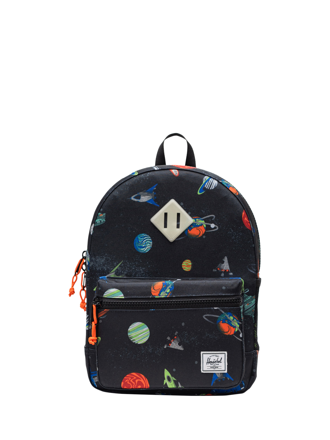Product image 1 of 4, which shows Herschel Supply Co. Kids' Heritage Printed Backpack, Space Adventures