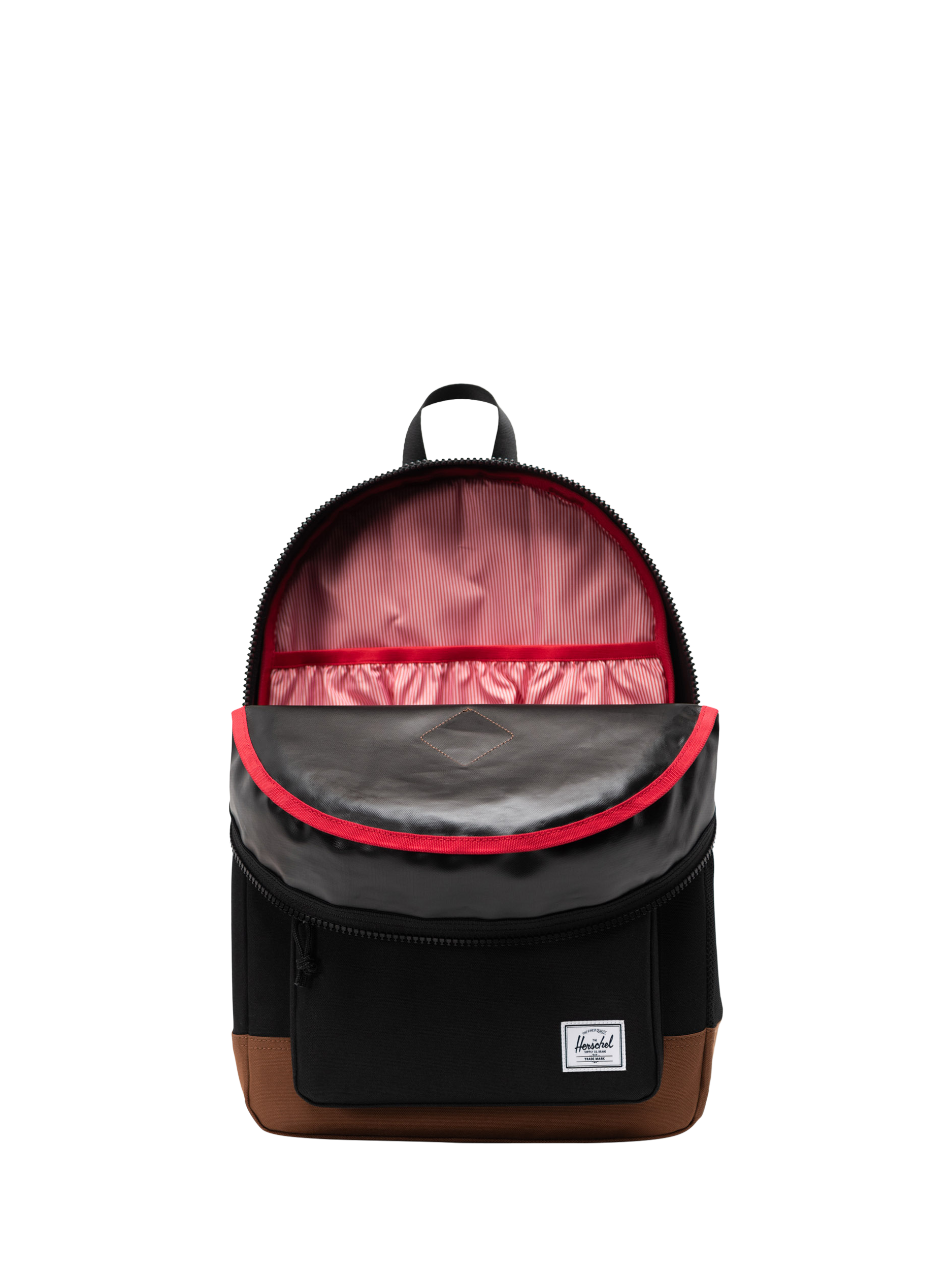 Product image 2 of 4, which shows Herschel Supply Co. Kids' Backpack, Black/Brown