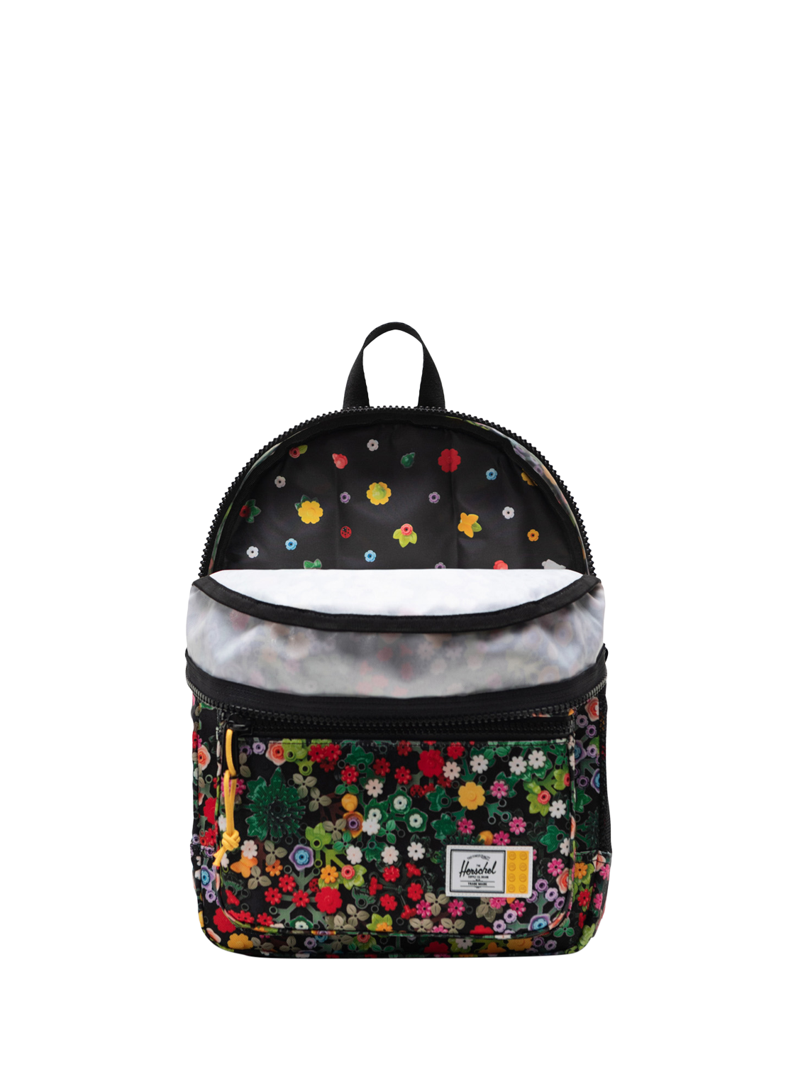 Product image 2 of 4, which shows Herschel Supply Co. x LEGO Heritage Backpack, Scavenger Hunt M