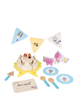 Bluey Wooden Wedding Cake Set, Multi