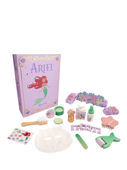 Disney Princess The Little Mermaid Ariel Spa Set Book, Multi
