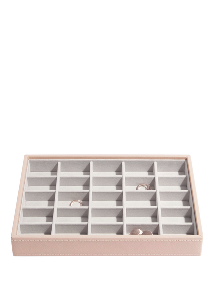 Stackers Classic Bracelet Jewellery Box Lid, Blush Pink