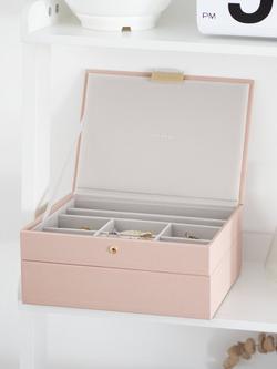 Stackers Classic Jewellery Box Set - view 2, Blush Champagne