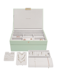 Stackers Classic Jewellery Box Set, Sage Green