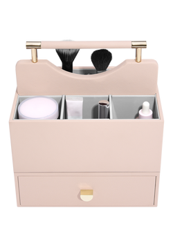 Stackers Classic Cosmetic Organiser and Drawer, Blush Pink, Blush Pink
