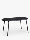 John Lewis Oval Metal Garden Coffee Table, 90cm, Seconds
