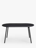 John Lewis Oval Metal Garden Coffee Table, 90cm, Seconds
