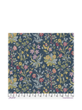Morris & Co. Flowers by May Fabric, Navy