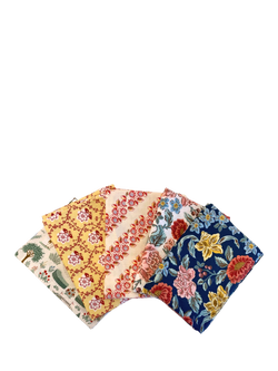 FreeSpirit Jane Austen Fat Quarter Fabrics, Pack of 5, Emma, Multi