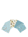 FreeSpirit Tale of Peter Rabbit Fat Quarter Fabrics, Pack of 5, Blue