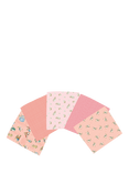 FreeSpirit Tale of Peter Rabbit Fat Quarter Fabrics, Pack of 5, Rose