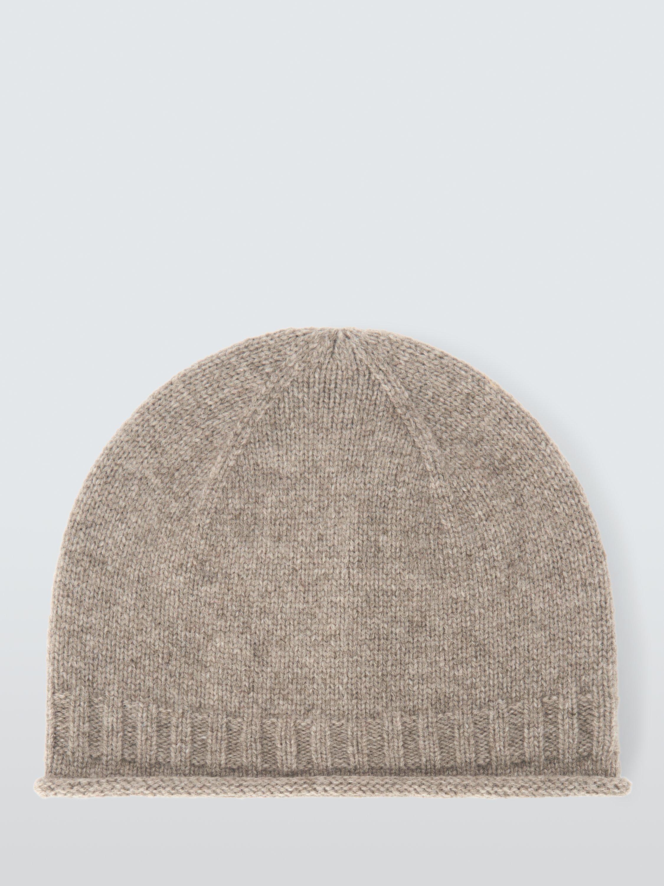 Product image 2 of 4, which shows John Lewis Wool Blend Beanie Hat, Pigeon