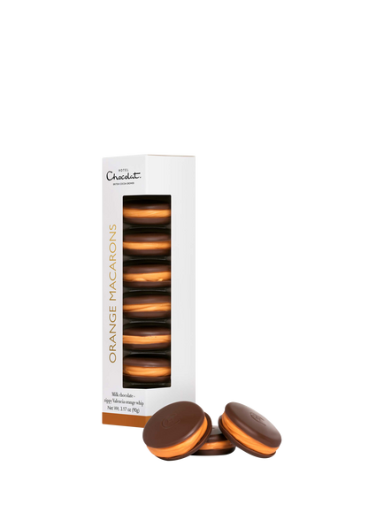 Hotel Chocolat Orange Macaroons, 91g, Multi