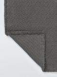 John Lewis Organic Cotton Fringe Bath Mat, Storm