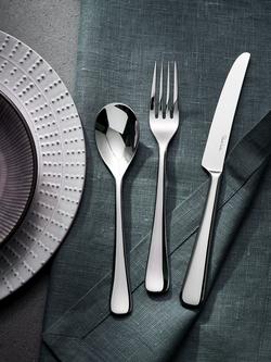 Robert Welch Malvern Cutlery Set, 56 Piece/8 Place Settings - view 2, Silver