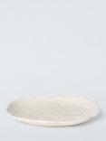John Lewis Halloween Pumpkin Stoneware Plate, 22cm, White