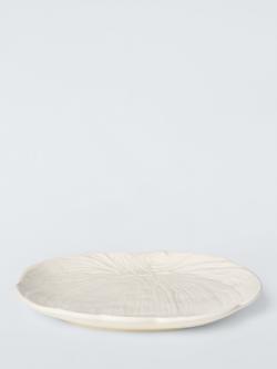 John Lewis Halloween Pumpkin Stoneware Plate, 22cm, White - view 2, 