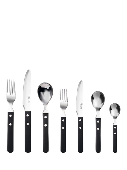 Robert Welch Trattoria Bright Steak Knife Set, 6 Piece - view 2, Silver