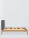 John Lewis Astrid Kitami Bed Frame, Single, Brushed Tweed Grey