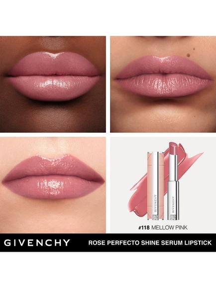 Givenchy Rose Perfecto Shine Serum Lipstick - view 2, N°118