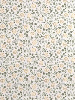 John Lewis Marlow Trail Wallpaper, Avocado/Ochre - view 2, Avocado/ Ochre