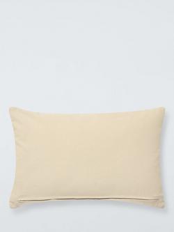 John Lewis Crewel Suzani Cushion - view 2, Beige/Multi