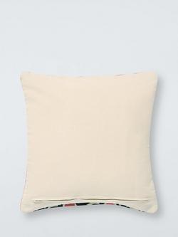 John Lewis Kasbah Cushion, Black - view 2, Black