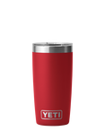 YETI Rambler Insulated Stainless Steel Tumbler & Lid, 296ml, Rescue Red