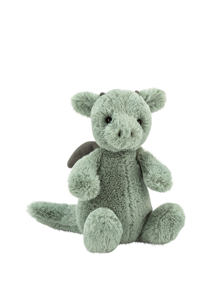 Jellycat Bashful Dragon Soft Toy, Small, Multi