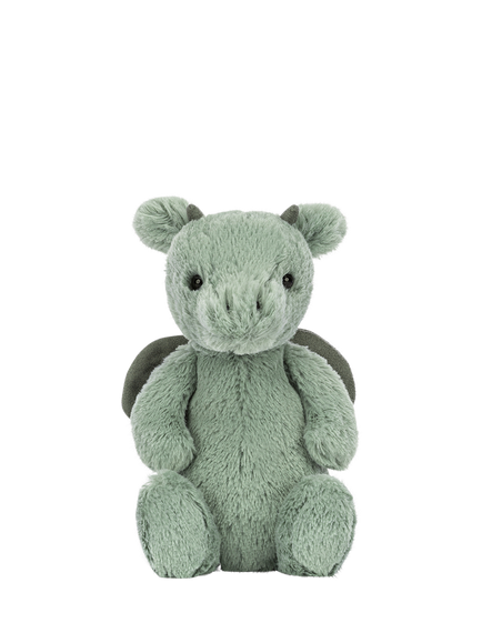 Jellycat Bashful Dragon Soft Toy, Small - view 2, Multi