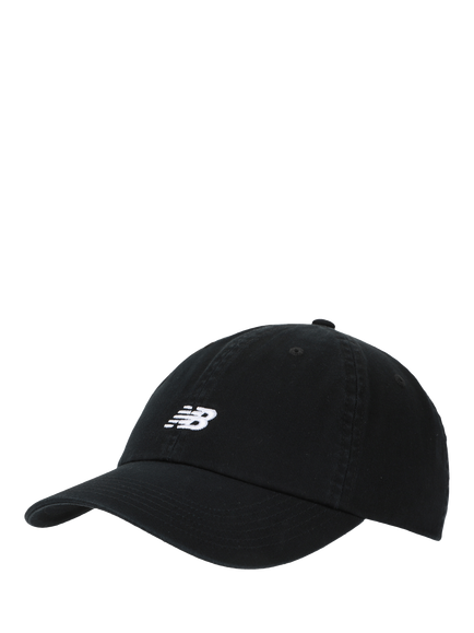 New Balance Logo 6 Panel Classic Hat, Black