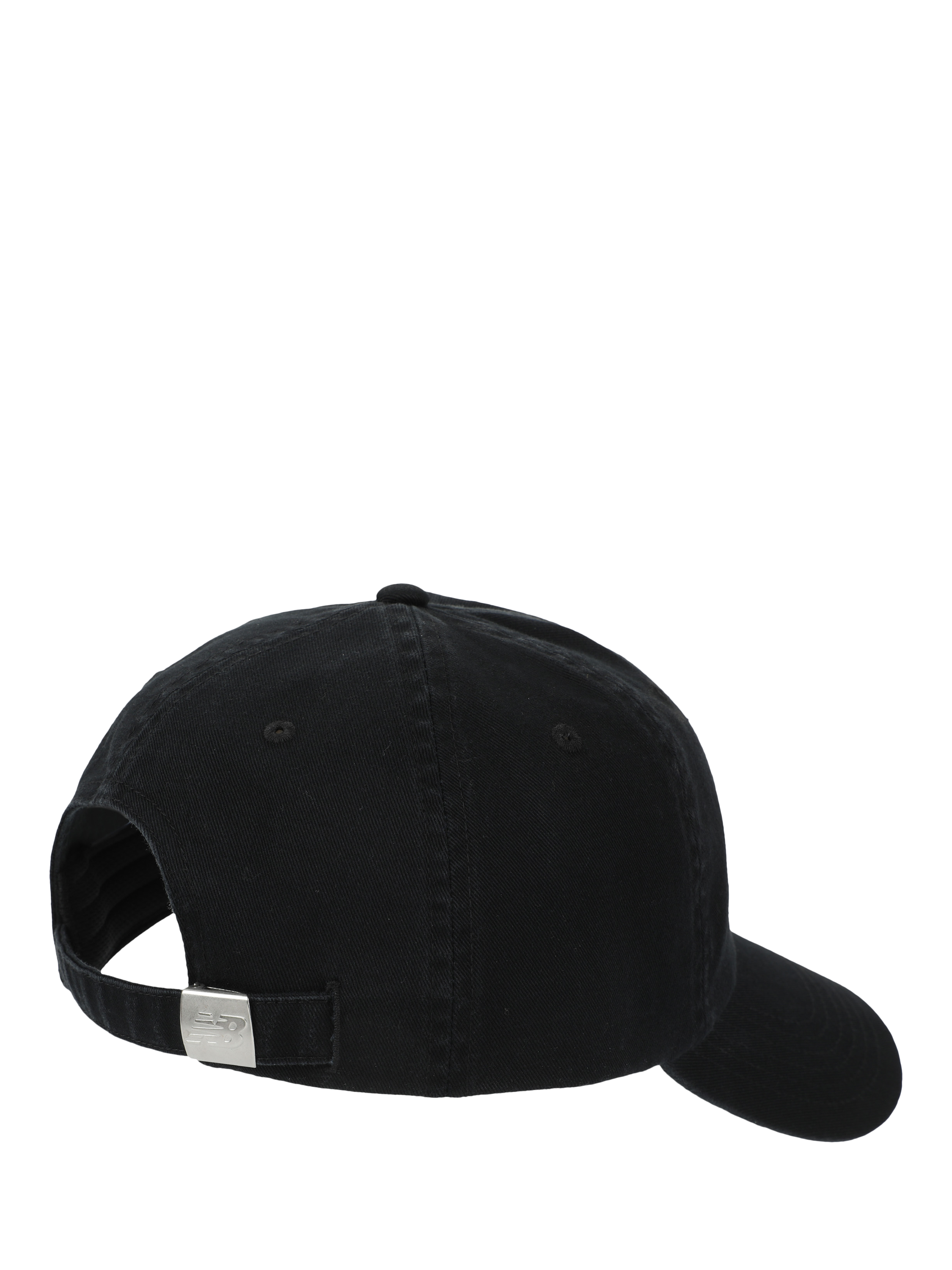 Product image 2 of 3, which shows New Balance Logo 6 Panel Classic Hat, Black