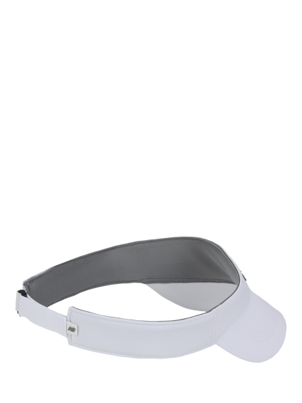 New Balance Logo Performance Visor - view 2, White