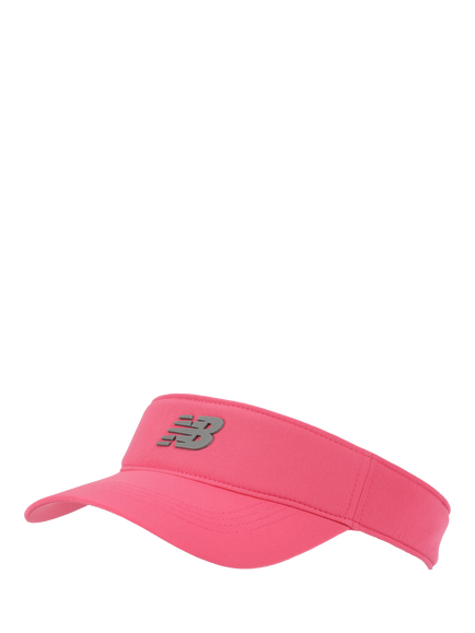 New Balance Logo Performance Visor, Dragon Berry