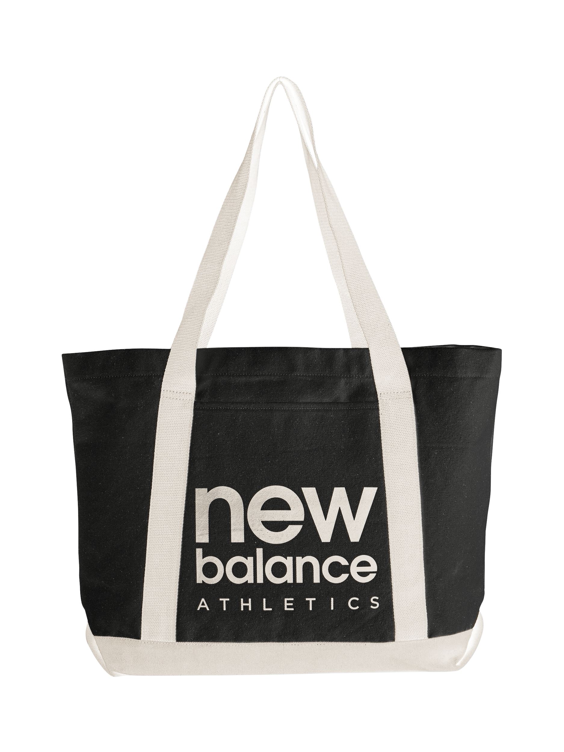 Product image 1 of 3, which shows New Balance Classic canvas Tote Bag, Black