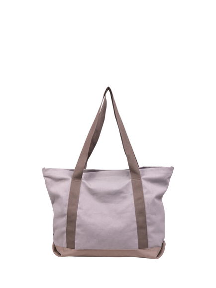 New Balance Classic Canvas Tote Bag, Arid Stone - view 2, Arid Stone