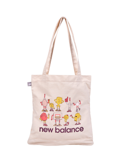 New Balance Graphic Canvas Tote Bag, Drift Red, Drift Red