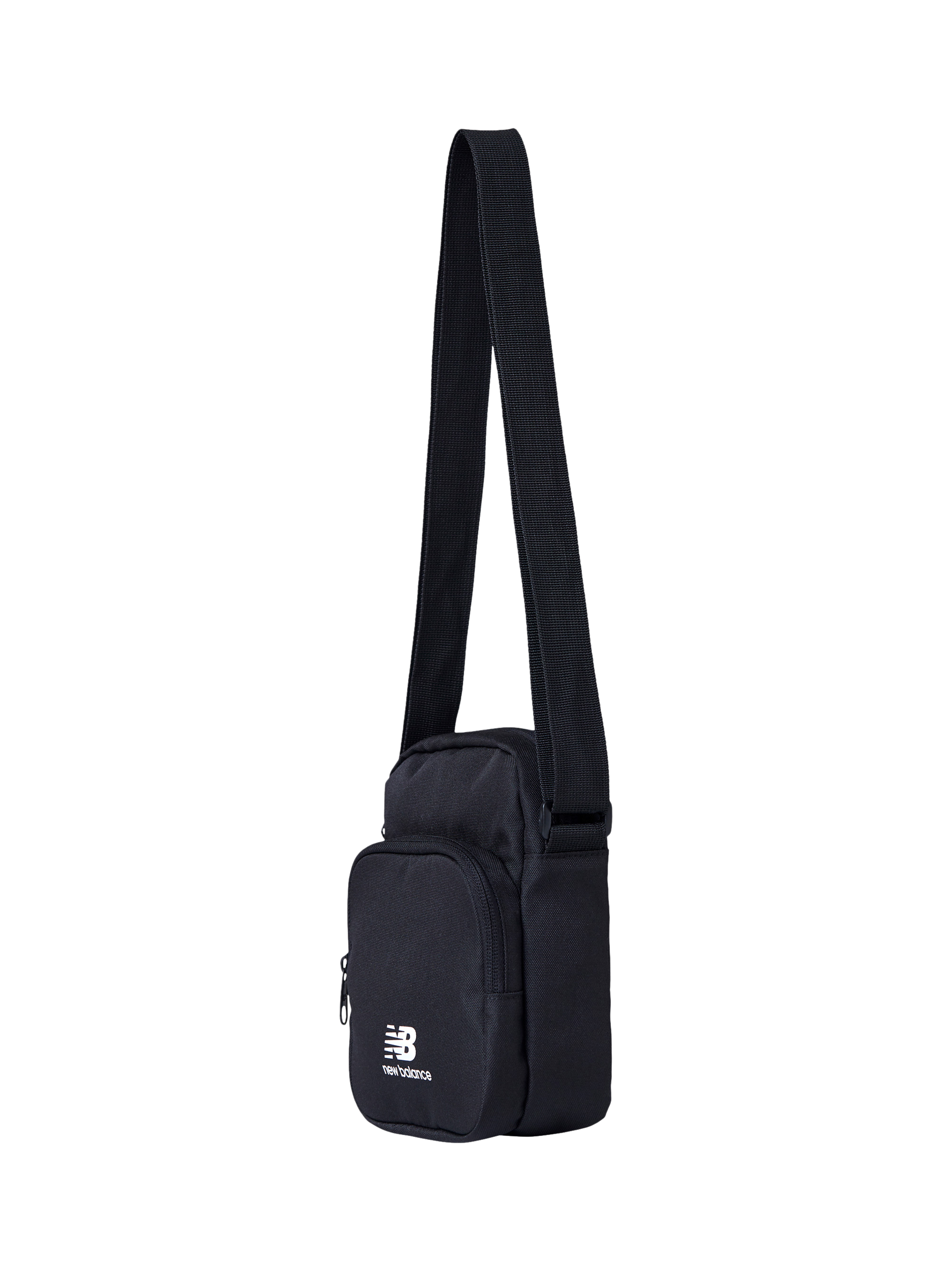 Product image 2 of 6, which shows New Balance Stand Alone Sling Bag, Black