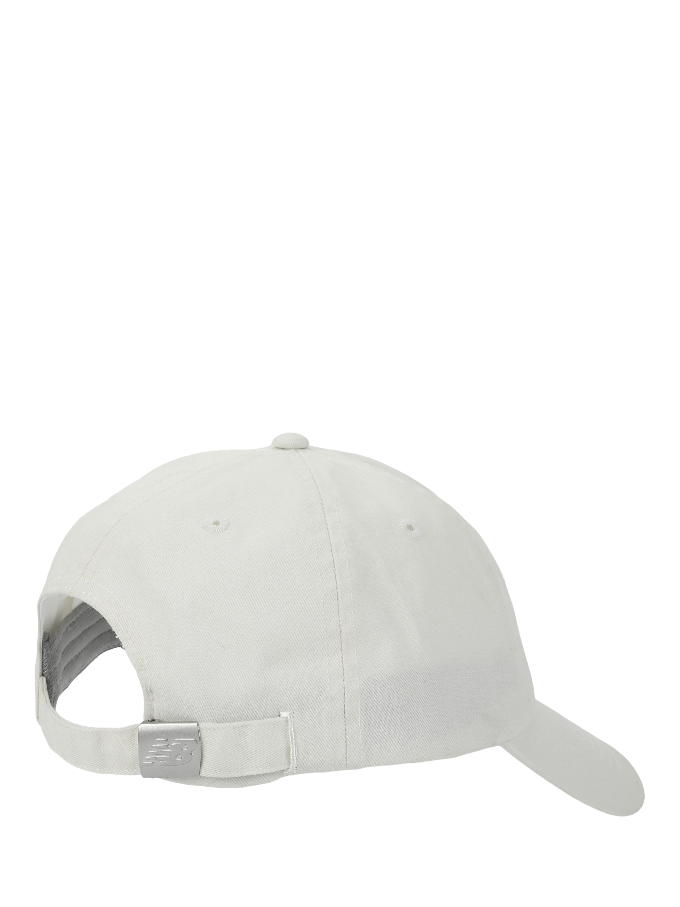 Product image 2 of 3, which shows New Balance Cotton 6 Panel Athletics Cap, Sea Salt