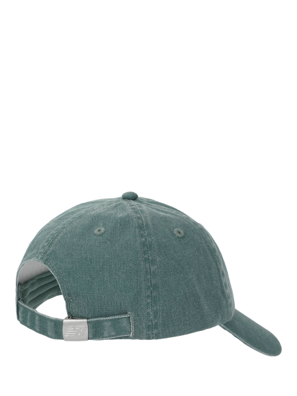 New Balance Cotton 6 Panel Athletics Cap - view 2, Dark Juniper
