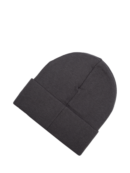 New Balance Logo Cuff  Beanie Hat - view 2, Graphite