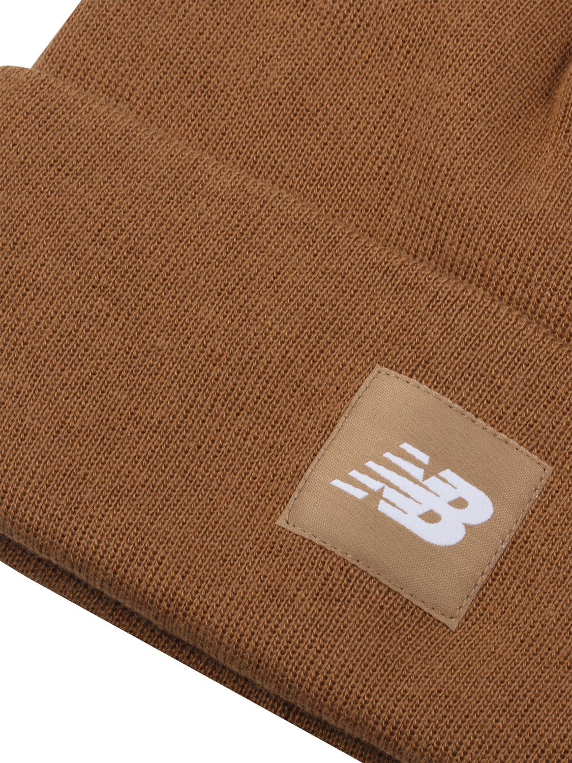 Product image 3 of 3, which shows New Balance Logo Cuff  Beanie Hat, Great Plains