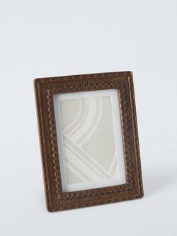 John Lewis Vintage Deco Photo Frame, 5 x 7" (13 x 18cm), Brown