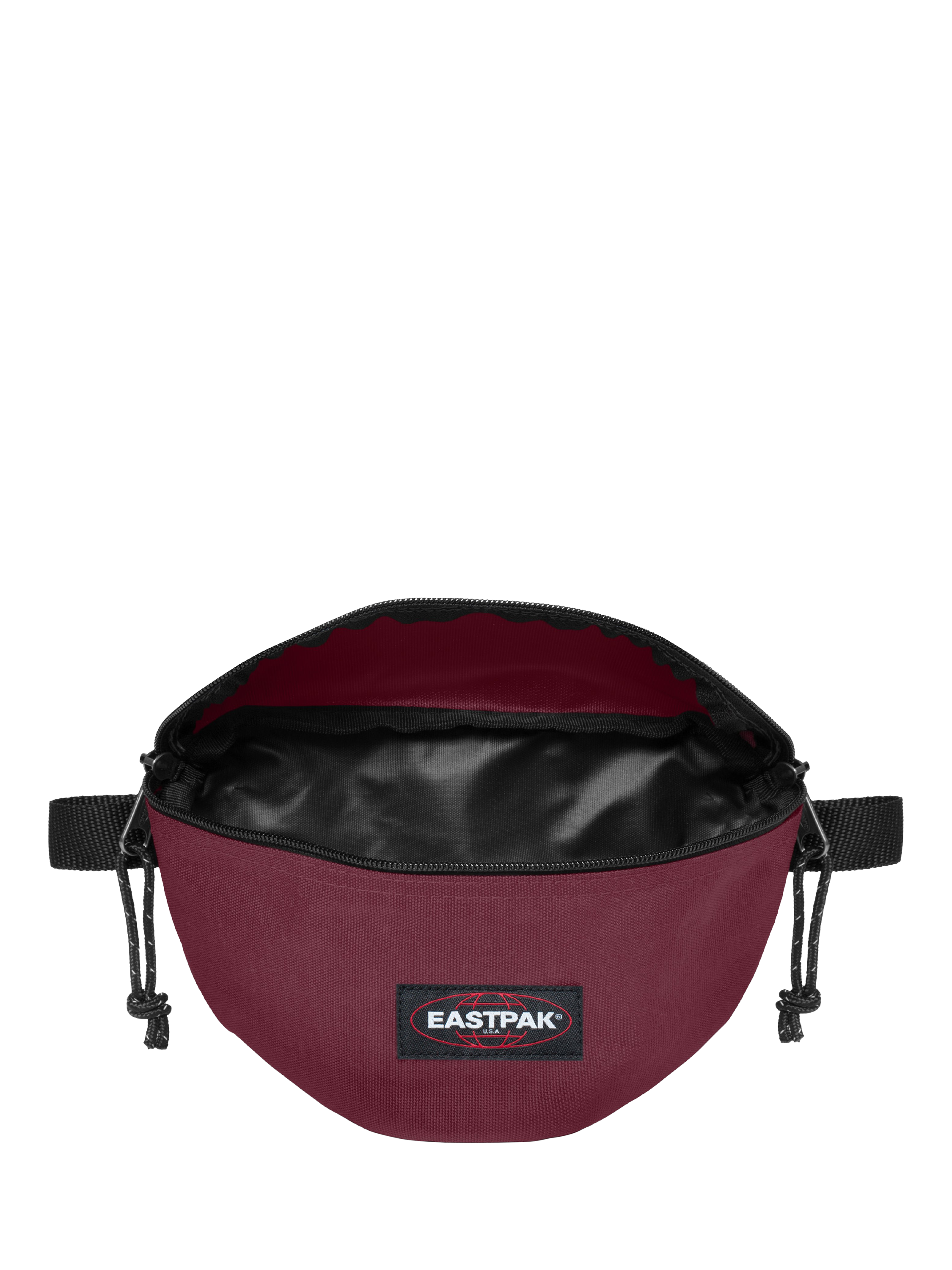 Product image 4 of 4, which shows Eastpak Springer Bumbag, Maroon Burgundy