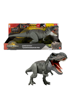 Jurassic Park Rebirth Power Devour Tyrannosaurus Rex Dinosaur Action Figure - view 2, Multi