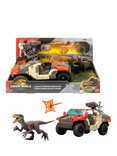 Jurassic Park Jurassic World Rebirth Launch 'N Battle Vehicle