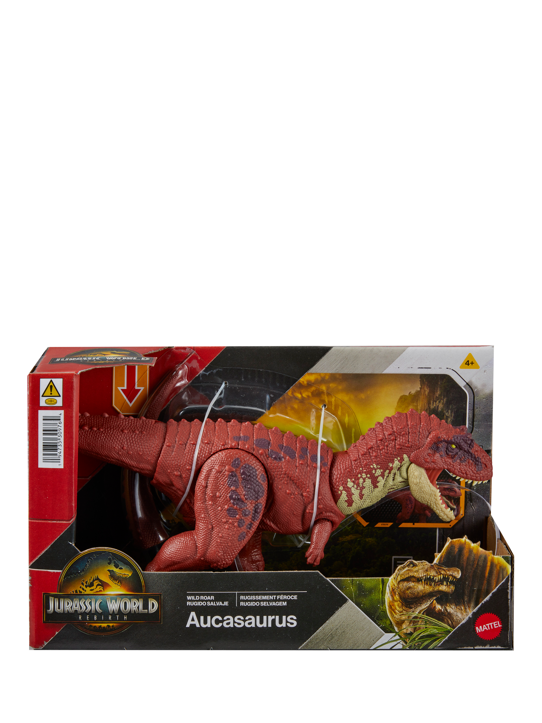 【新品】JURASSIC / LIVE THE WILD SIDE　赤ケース Jurassic World Wild Roar Majungasaurus